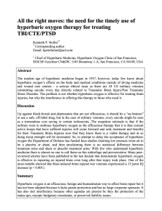 HBOT for TBI